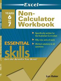 Cover image for Excel Essential Skills - Non-Calculator Workbook Years 6-7