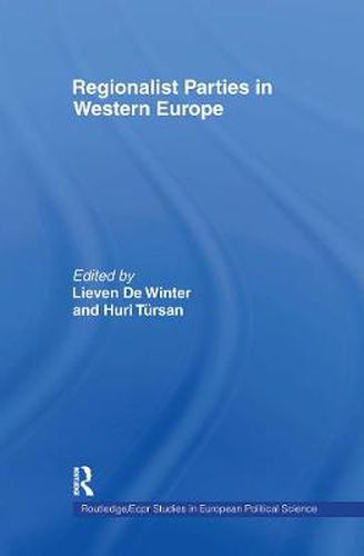 Cover image for Regionalist Parties in Western Europe