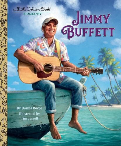 Cover image for Jimmy Buffett: A Little Golden Book Biography