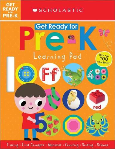 Cover image for Get Ready for Pre-K Learning Pad: Scholastic Early Learners (Learning Pad)