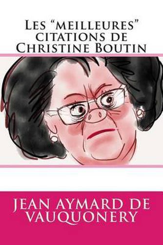 Cover image for Les  meilleures  citations de Christine Boutin