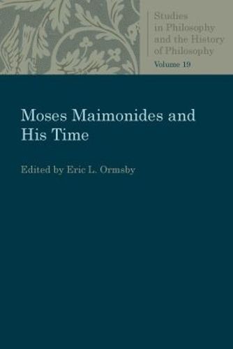 Cover image for Moses Maimonides and His Time