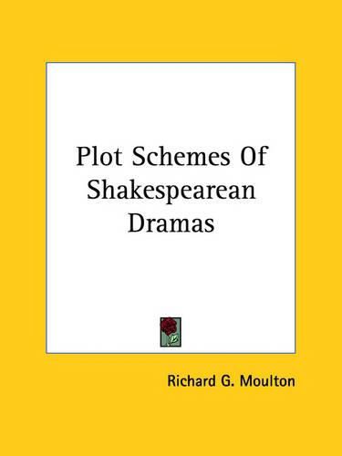 Cover image for Plot Schemes of Shakespearean Dramas