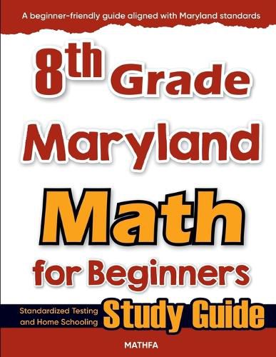 Cover image for 8th Grade Maryland Math for Beginners