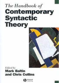 Cover image for The Handbook of Contemporary Syntactic Theory