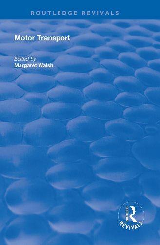 Cover image for Motor Transport