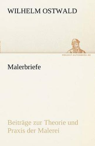 Cover image for Malerbriefe