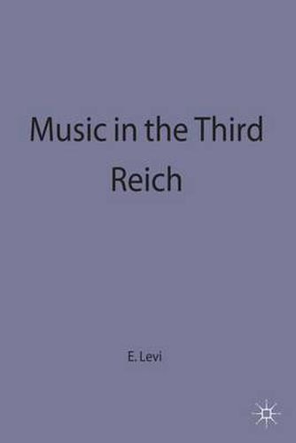 Cover image for Music in the Third Reich