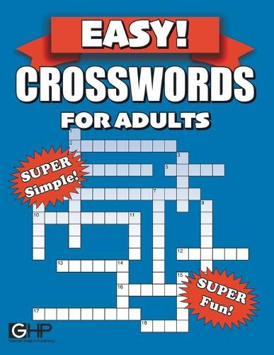 Cover image for Easy Crosswords For Adults