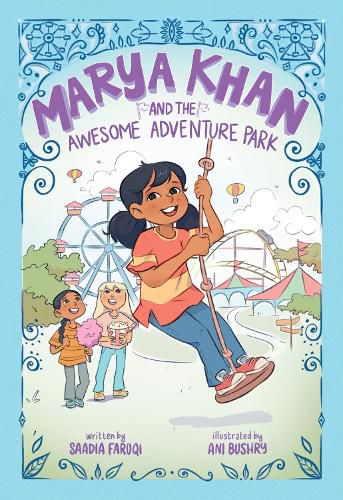 Cover image for Marya Khan and the Awesome Adventure Park (Marya Khan #4)