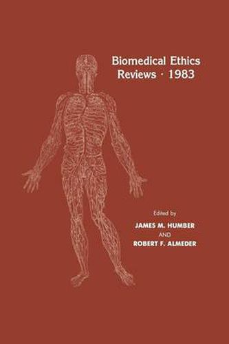 Cover image for Biomedical Ethics Reviews * 1983