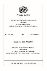 Cover image for Treaty Series 3070 (English/French Edition)