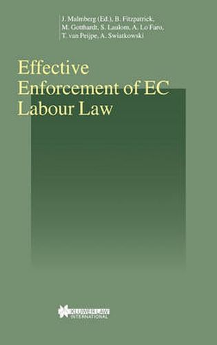 Cover image for Effective Enforcement of EC Labour Law