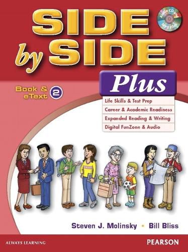 Cover image for Side by Side Plus 2 Book & eText with CD