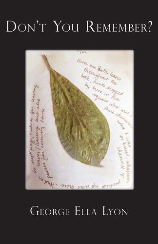 Cover image for Don't You Remember?