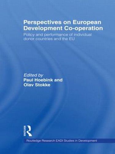 Cover image for Perspectives on European Development Cooperation: Policy and Performance of Individual Donor Countries and the EU