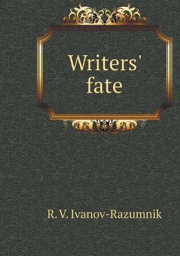 Cover image for Writers' fate