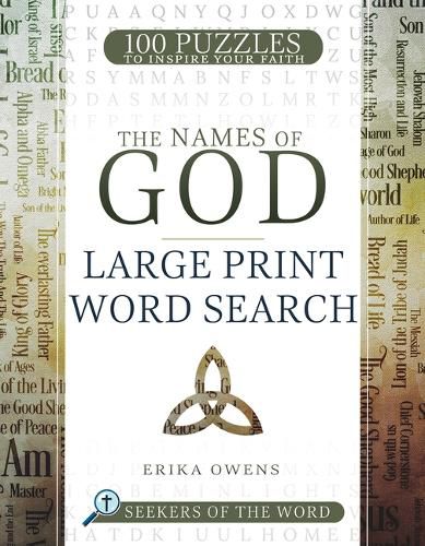 Cover image for Names of God Large Print Word Search