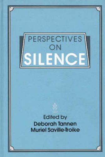 Cover image for Perspectives on Silence