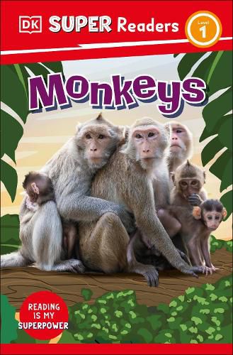 Cover image for DK Super Readers Level 1 Monkeys