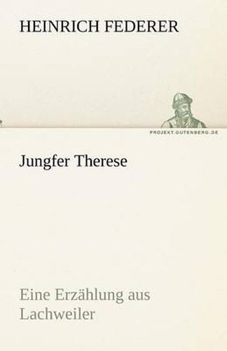 Cover image for Jungfer Therese