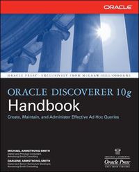Cover image for Oracle Discoverer 10g Handbook