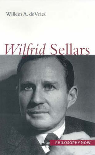 Cover image for Wilfrid Sellars