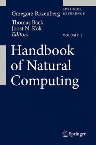 Cover image for Handbook of Natural Computing