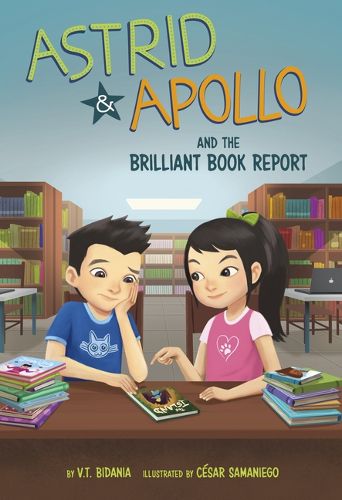 Cover image for Astrid & Apollo and the Brilliant Book Report