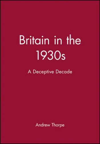 Cover image for Britain in the 1930s