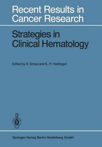 Cover image for Strategies in Clinical Hematology