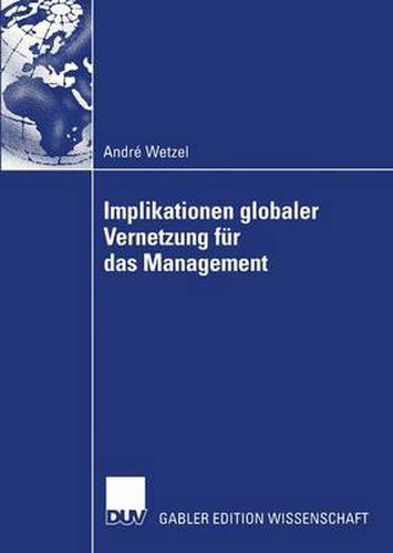 Cover image for Implikationen Globaler Vernetzung fur das Management