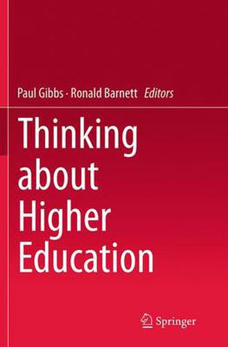 Cover image for Thinking about Higher Education