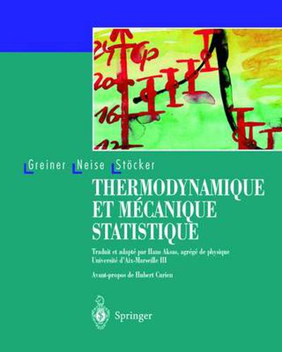 Cover image for Thermodynamique et mecanique statistique