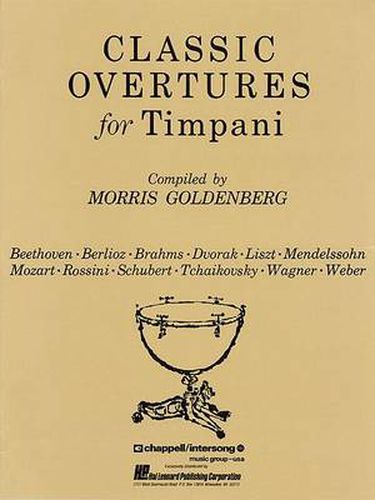 Cover image for Classic Overtures for Timpani