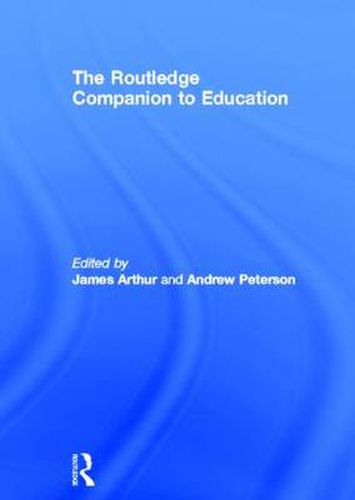 Cover image for The Routledge Companion to Education