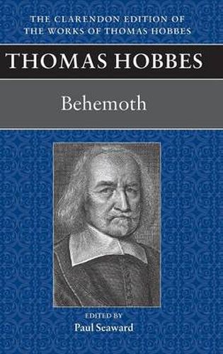 Cover image for Thomas Hobbes: Behemoth