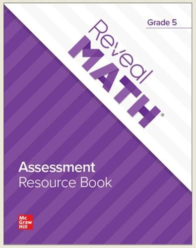 Cover image for Reveal Math Assessment Resource Book, Grade 5