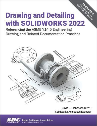 Cover image for Drawing and Detailing with SOLIDWORKS 2022