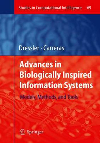 Cover image for Advances in Biologically Inspired Information Systems: Models, Methods, and Tools