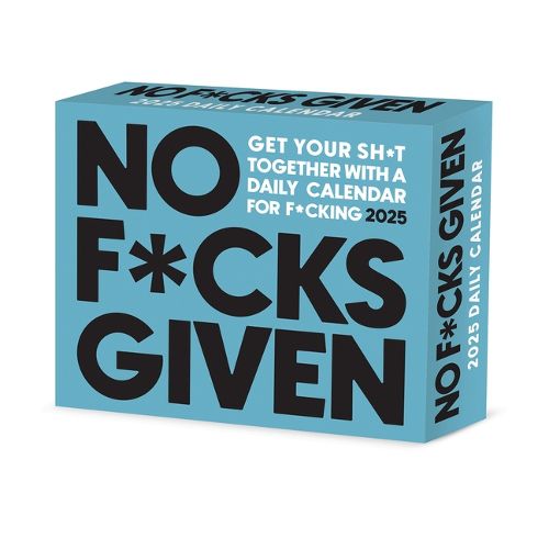 Cover image for No F*cks Given 2026 5.4 X 6.2 Box Calendar