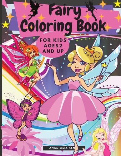 Cover image for Fairy Coloring Book for Kids Ages 2 and UP