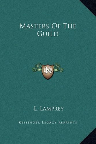 Cover image for Masters of the Guild