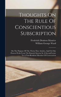 Cover image for Thoughts On The Rule Of Conscientious Subscription