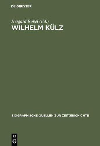 Cover image for Wilhelm Kulz