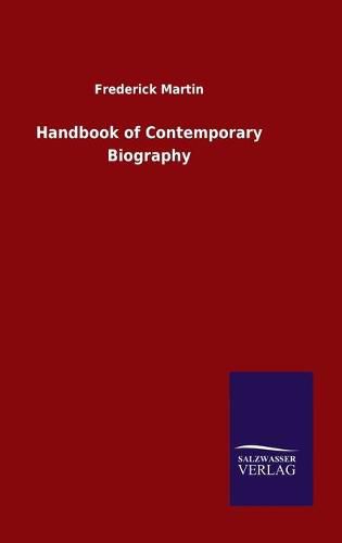 Cover image for Handbook of Contemporary Biography