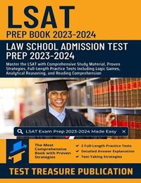 Cover image for LSAT Prep Book 2023-2024