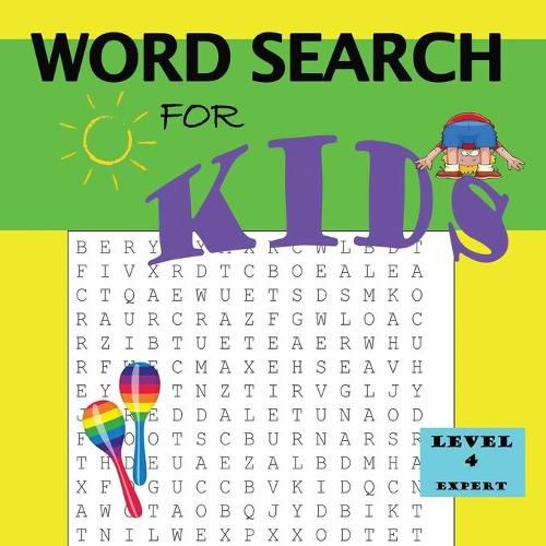 Cover image for Word Search for Kids Level 4