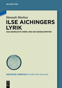 Cover image for Ilse Aichingers Lyrik