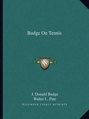 Budge on Tennis